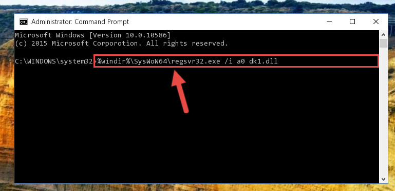 Creating a clean registry for the A0 dk1.dll library (for 64 Bit)