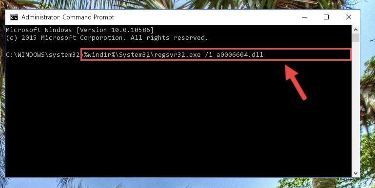 Making a clean registry for the A0006604.dll file in Regedit (Windows Registry Editor)