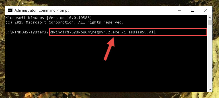 Creating a clean registry for the Assis055.dll file (for 64 Bit)