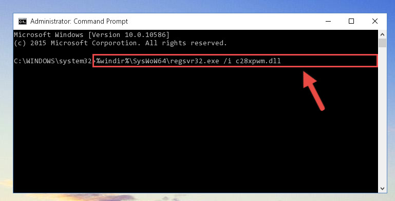 Creating a clean registry for the C28xpwm.dll library (for 64 Bit)