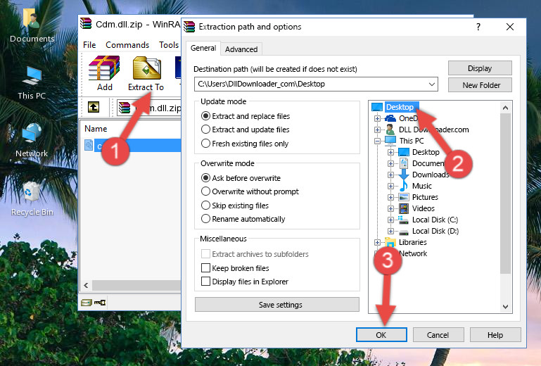 Download Cdm.dll for Windows 10, 8.1, 8, 7, Vista and