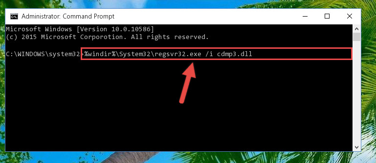 Creating a new registry for the Cdmp3.dll library