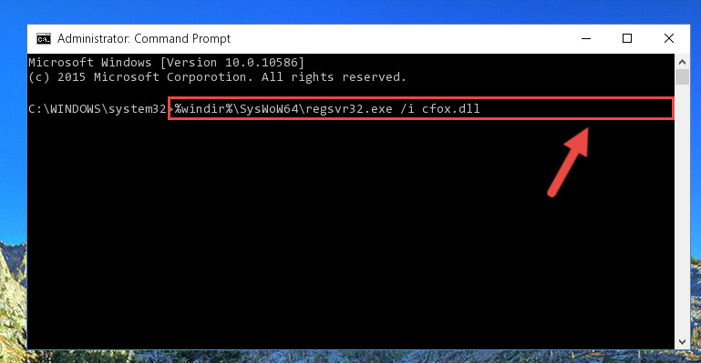 Creating a clean registry for the Cfox.dll library <em>(for 64 Bit)</em>