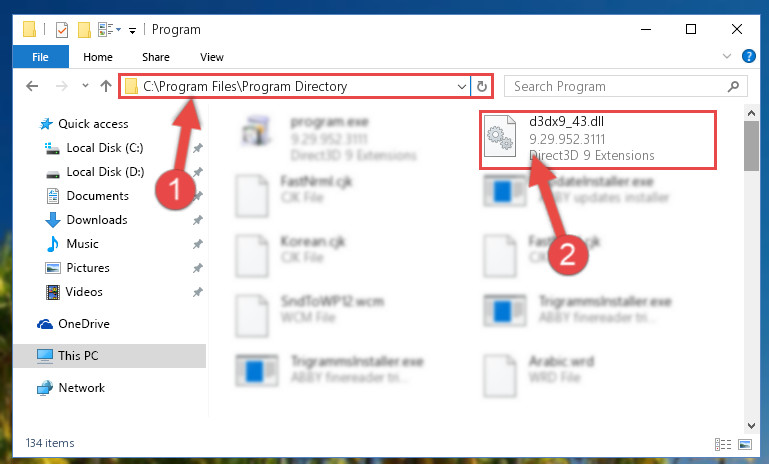 download the d3dx9_43.dll extract the rar using winrar