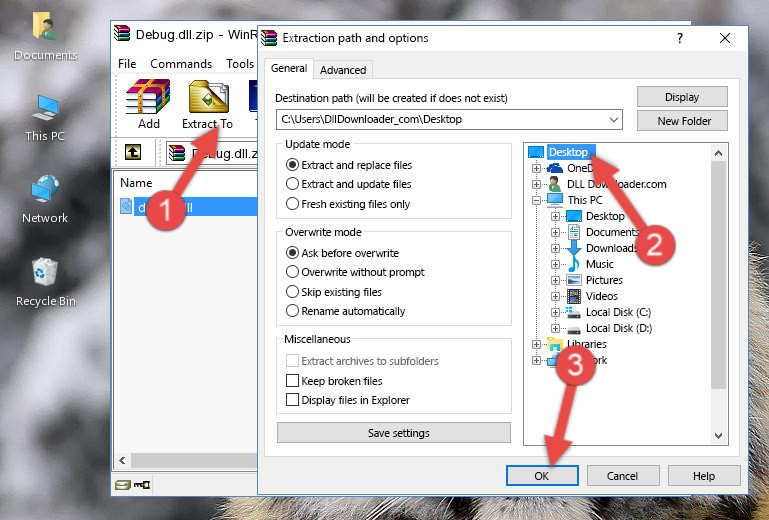 Download Debug.dll for Windows 10, 8.1, 8, 7, Vista and XP