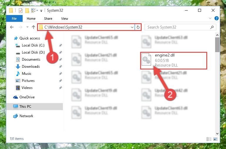 download engine2 dll for windows 10, 8 1, 8, 7, vista and xpcopying the engine2 dll file into the windows system32 folder