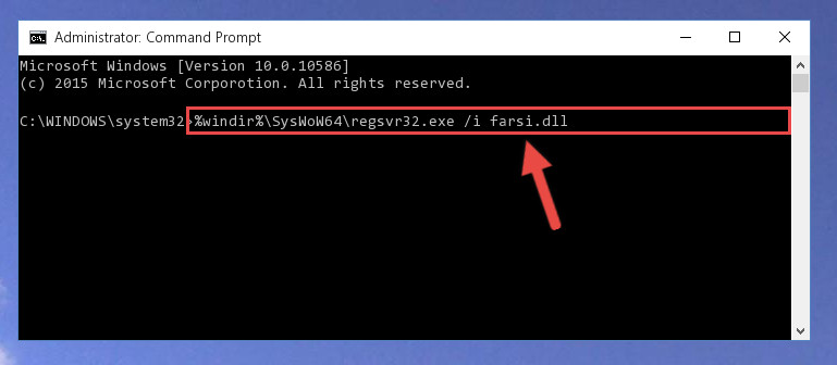 Creating a clean and good registry for the Farsi.dll library (64 Bit için)