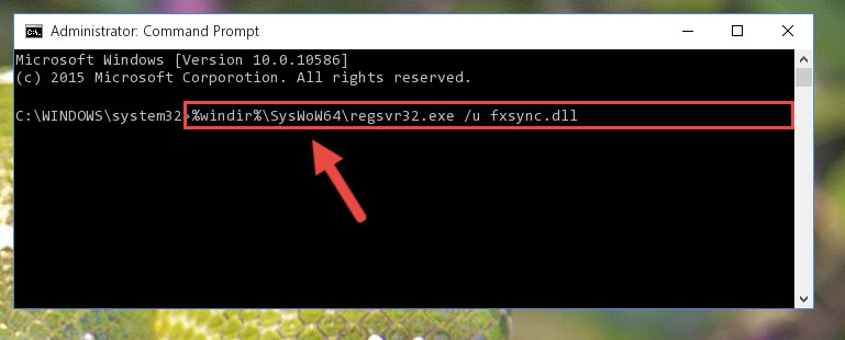 Uninstalling the Fxsync.dll file's problematic registry from Regedit (for 64 Bit)
