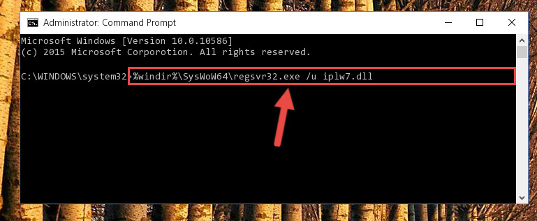 Uninstalling the broken registry of the Iplw7.dll library from the Windows Registry Editor (for 64 Bit)