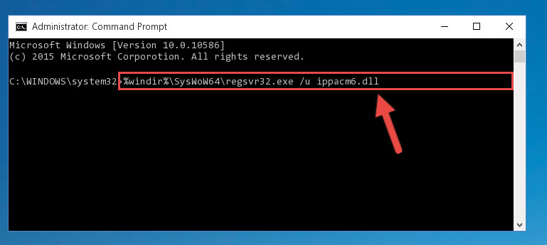 Uninstalling the broken registry of the Ippacm6.dll file from the Windows Registry Editor <em>(for 64 Bit)</em>