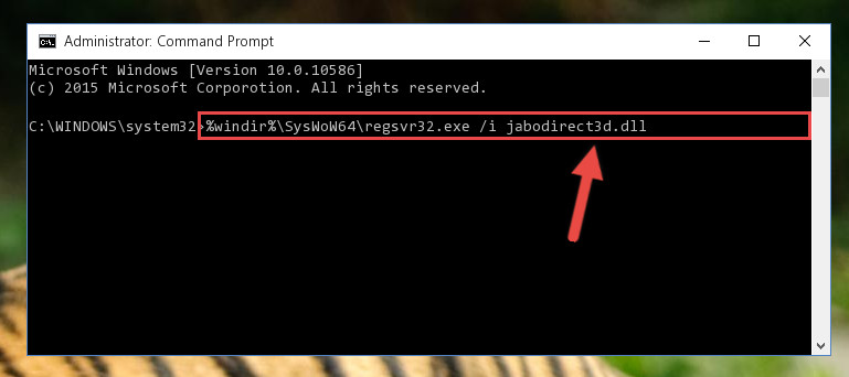 Creating a clean registry for the Jabodirect3d.dll library (for 64 Bit)