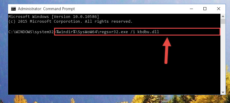 Creating a clean and good registry for the Kbdbu.dll file (64 Bit için)