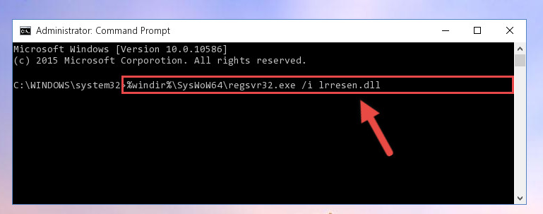Creating a clean and good registry for the Lrresen.dll file (64 Bit için)
