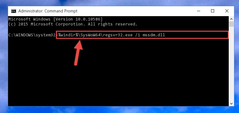 Creating a clean and good registry for the Mssdm.dll library (64 Bit için)