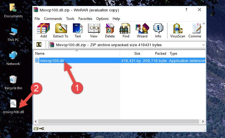 Download msvcr100. Dll for 32/64bit windows 10, 8. 1, 8, 7, vista.