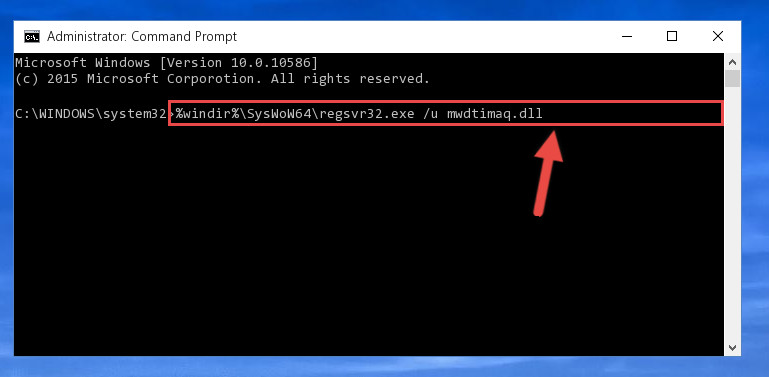 Uninstalling the Mwdtimaq.dll file's problematic registry from Regedit (for 64 Bit)
