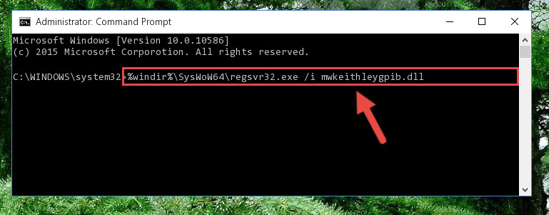 Creating a clean and good registry for the Mwkeithleygpib.dll library (64 Bit için)