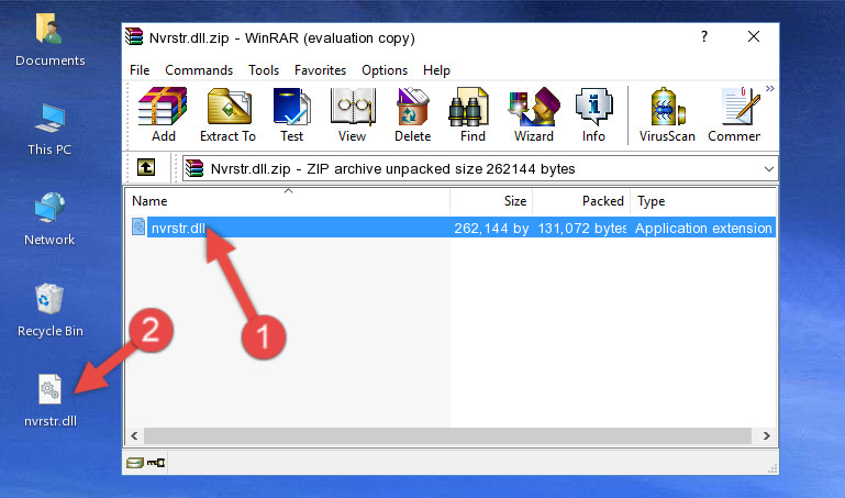download nvrstr dll for windows 10, 8 1, 8, 7, vista and xpextracting the nvrstr dll library from the zip file