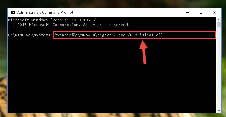 Uninstalling the P2isleat.dll library's problematic registry from Regedit (for 64 Bit)