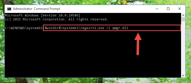 Making a clean registry for the Qmgr.dll file in Regedit (Windows Registry Editor)