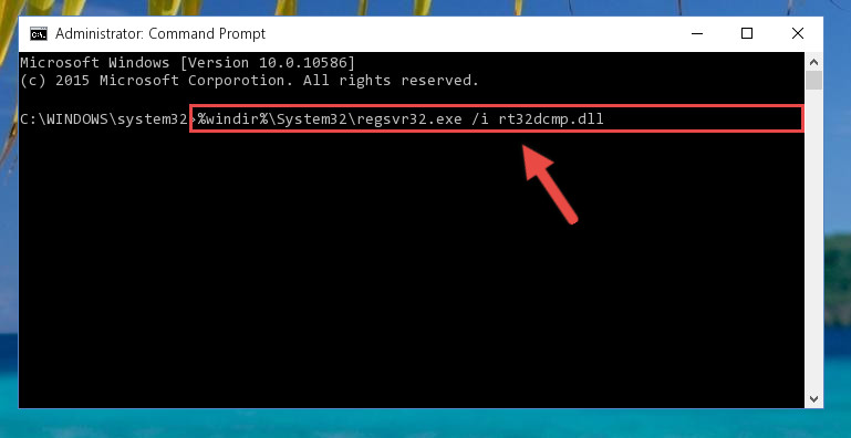 Making a clean registry for the Rt32dcmp.dll file in Regedit (Windows Registry Editor)