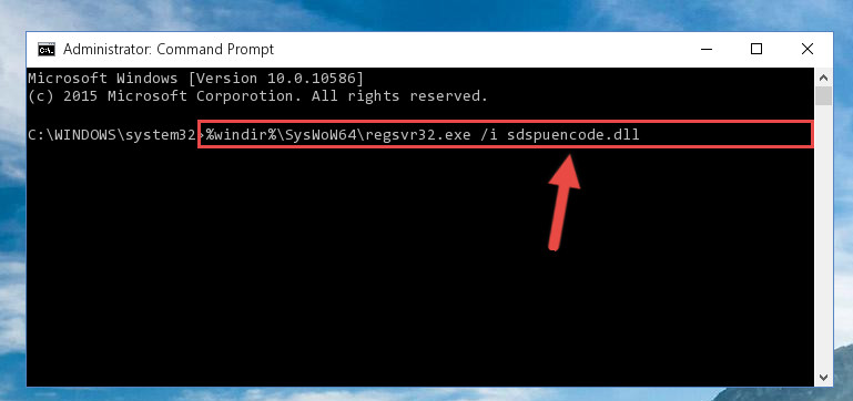 Creating a clean and good registry for the Sdspuencode.dll file (64 Bit için)