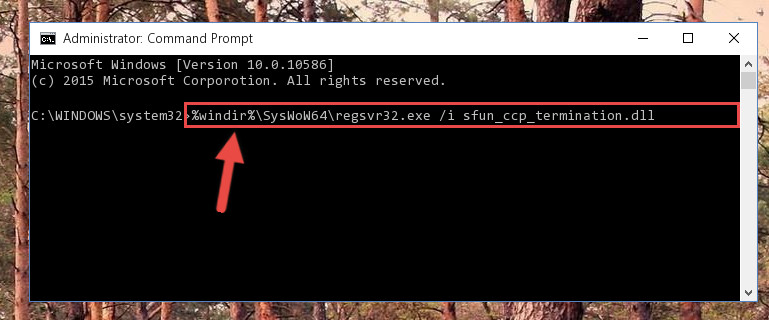 Creating a clean and good registry for the Sfun_ccp_termination.dll library (64 Bit için)