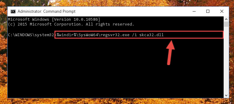 Creating a clean registry for the Skca32.dll library (for 64 Bit)