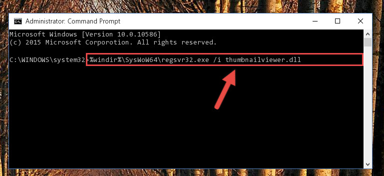 Creating a clean registry for the Thumbnailviewer.dll file (for 64 Bit)