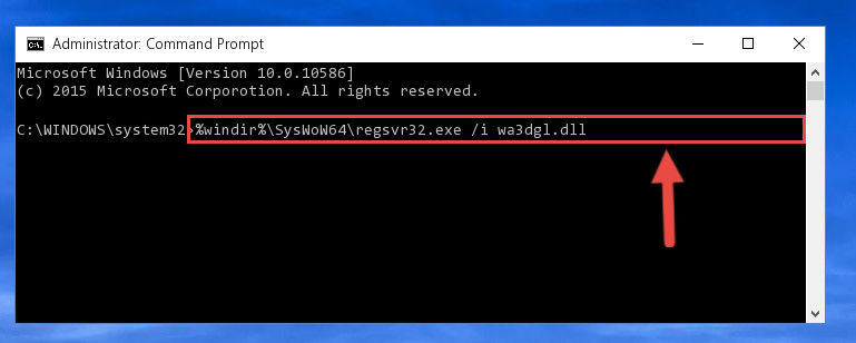 Creating a clean registry for the Wa3dgl.dll file (for 64 Bit)