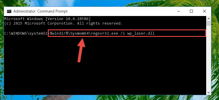 Creating a clean and good registry for the Wp_laser.dll file (64 Bit için)