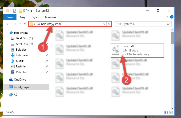 nvrstr dll İndir windows 10, 8 1, 8, 7, vista ve xp uyumlu