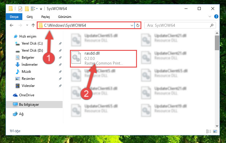 rasdd dll İndir windows 10, 8 1, 8, 7, vista ve xp uyumlurasdd dll kütüphanesini windows syswow64 klasörüne yapıştırma