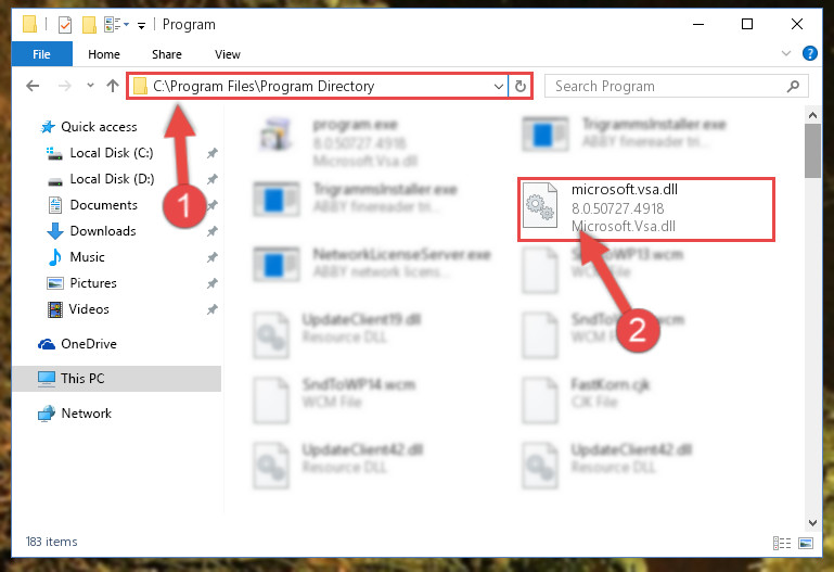Download Microsoft.vsa.dll for Windows 10, 8.1, 8, 7, Vista and XP