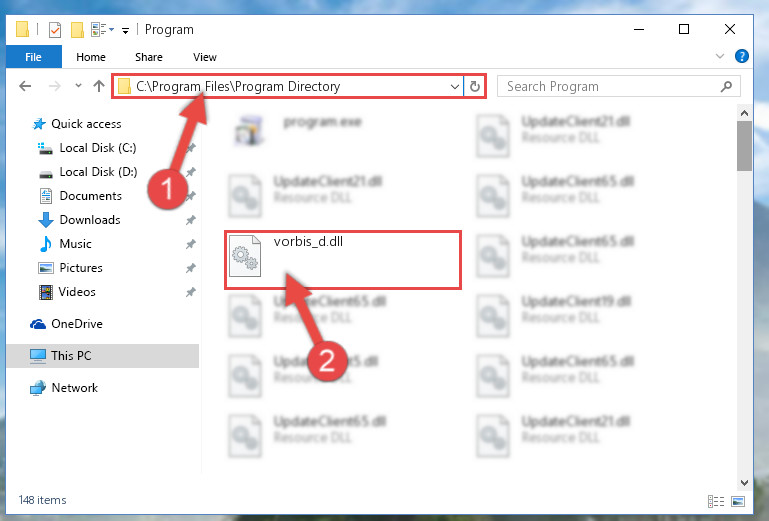 Download Vorbis_d.dll for Windows 10, 8.1, 8, 7, Vista and XP